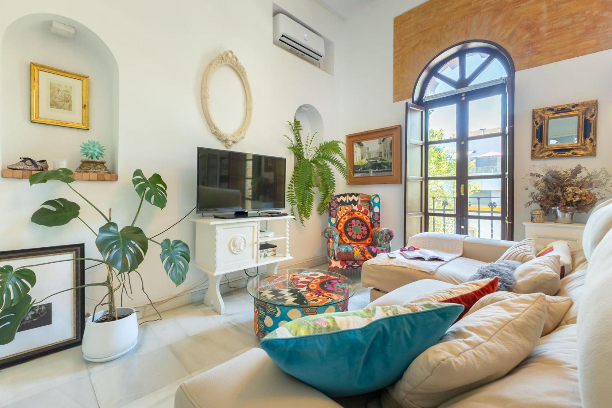 Charming 2 Bedroom Boutique Triplex Apartment With Private Terrace At Seville City Center By Ocityzen Esterno foto