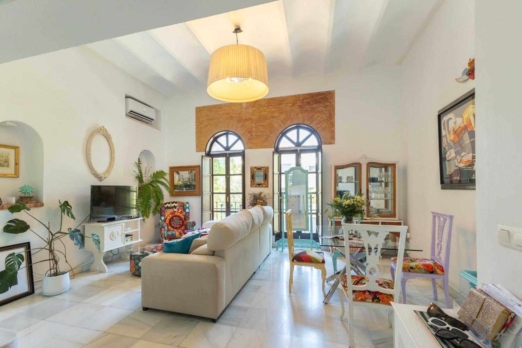 Charming 2 Bedroom Boutique Triplex Apartment With Private Terrace At Seville City Center By Ocityzen Esterno foto